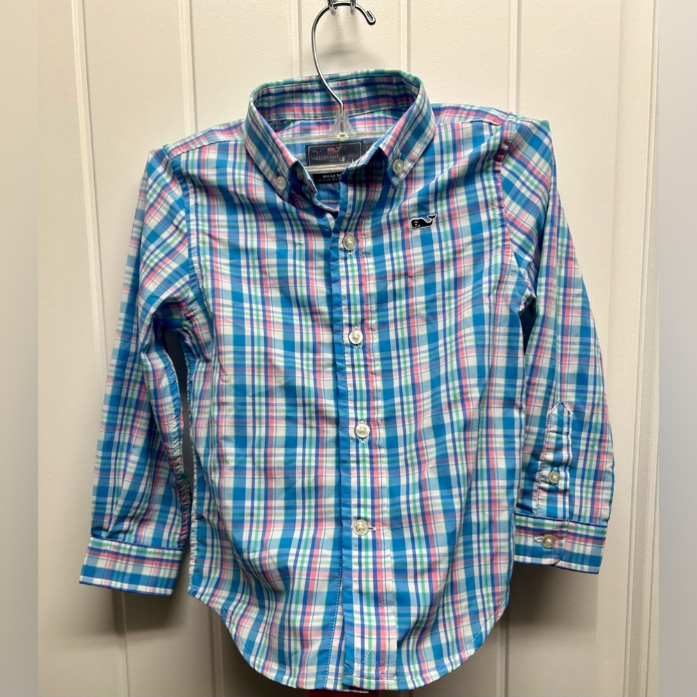 Vineyard Vines 3T Whale shirt